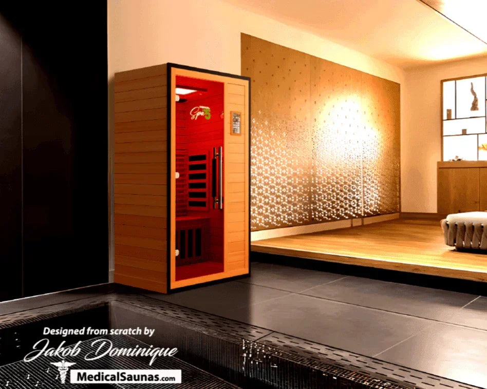Commercial 486 Medical Sauna | Infrared + Red Light Therapy - Sauna Luxuries