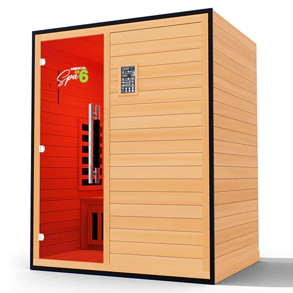 Commercial 486 Medical Sauna | Infrared + Red Light Therapy - Sauna Luxuries