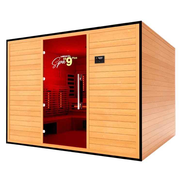 Commercial 489™ Medical Sauna | Max Capacity Infrared + Android + ADA - Sauna Luxuries