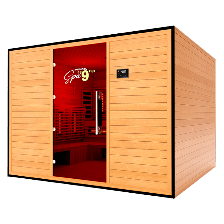 Commercial 489™ Medical Sauna | Max Capacity Infrared + Android + ADA - Sauna Luxuries
