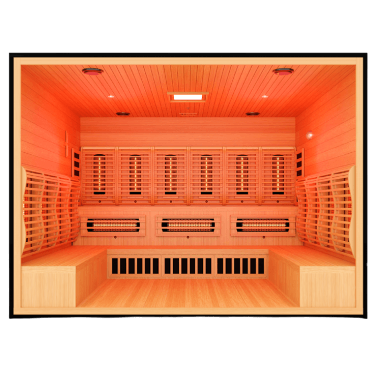 Commercial 489™ Medical Sauna | Max Capacity Infrared + Android + ADA - Sauna Luxuries