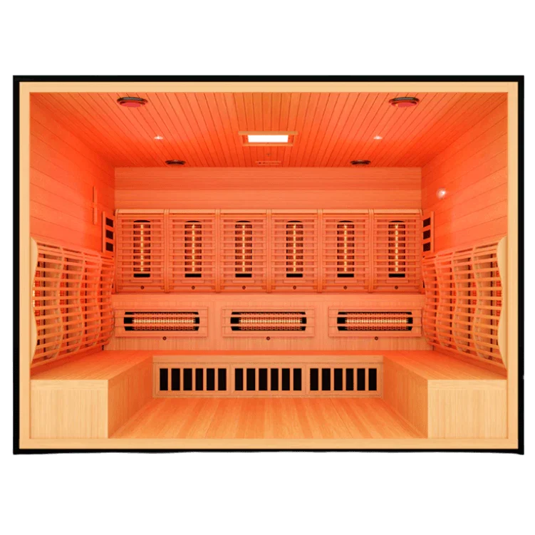 Commercial 489™ Medical Sauna | Max Capacity Infrared + Android + ADA - Sauna Luxuries