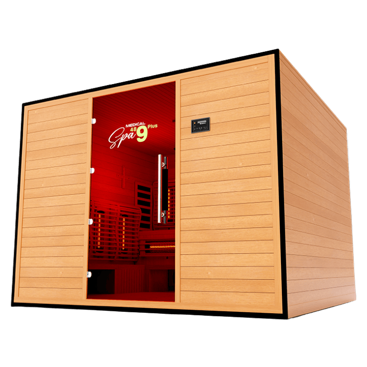 Commercial 489™ Medical Sauna | Max Capacity Infrared + Android + ADA - Sauna Luxuries
