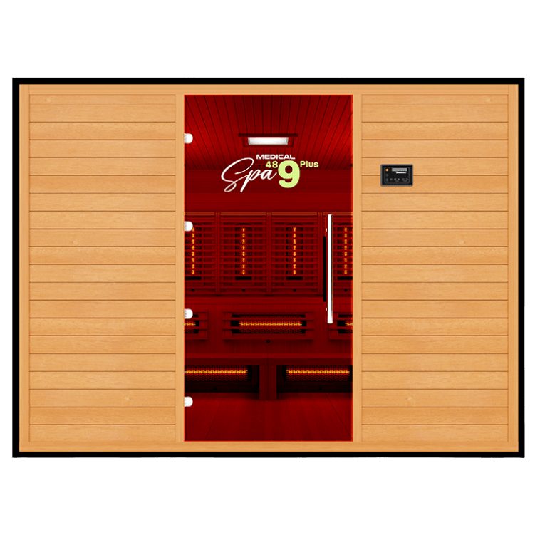 Commercial 489™ Medical Sauna | Max Capacity Infrared + Android + ADA - Sauna Luxuries