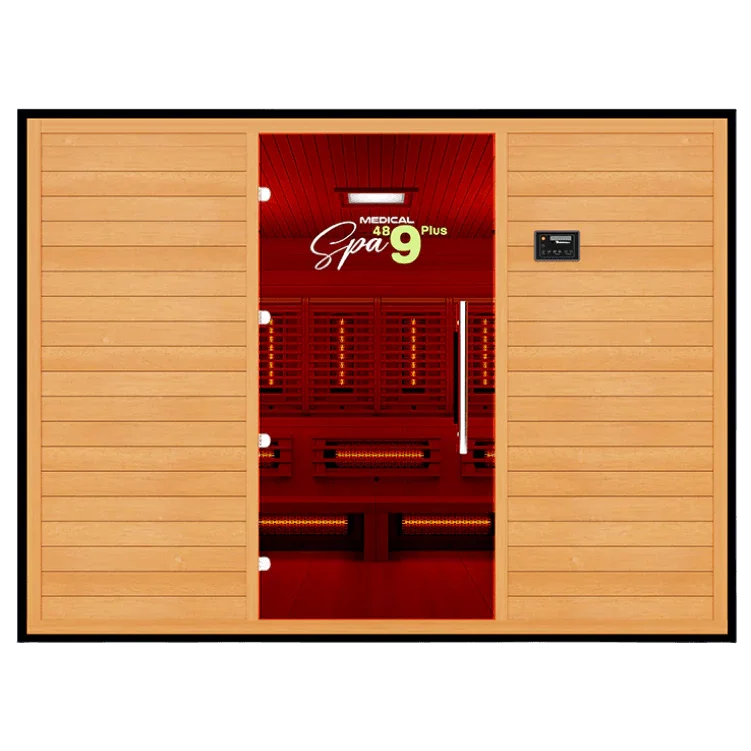 Commercial 489™ Medical Sauna | Max Capacity Infrared + Android + ADA - Sauna Luxuries