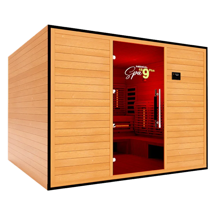 Commercial 489™ Medical Sauna | Max Capacity Infrared + Android + ADA - Sauna Luxuries