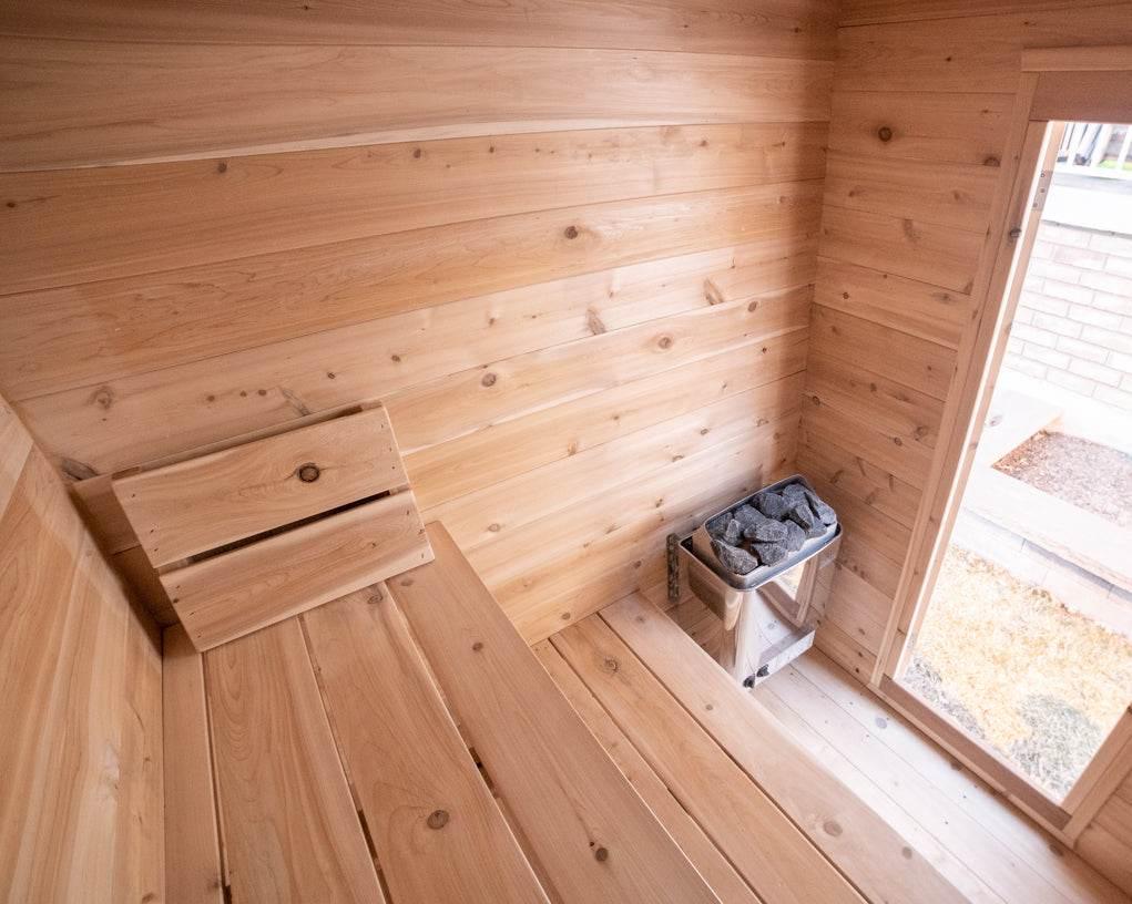 Dundalk Leisurecraft CT Granby Cabin Sauna | 2–3 Person Electric Sauna - Sauna Luxuries
