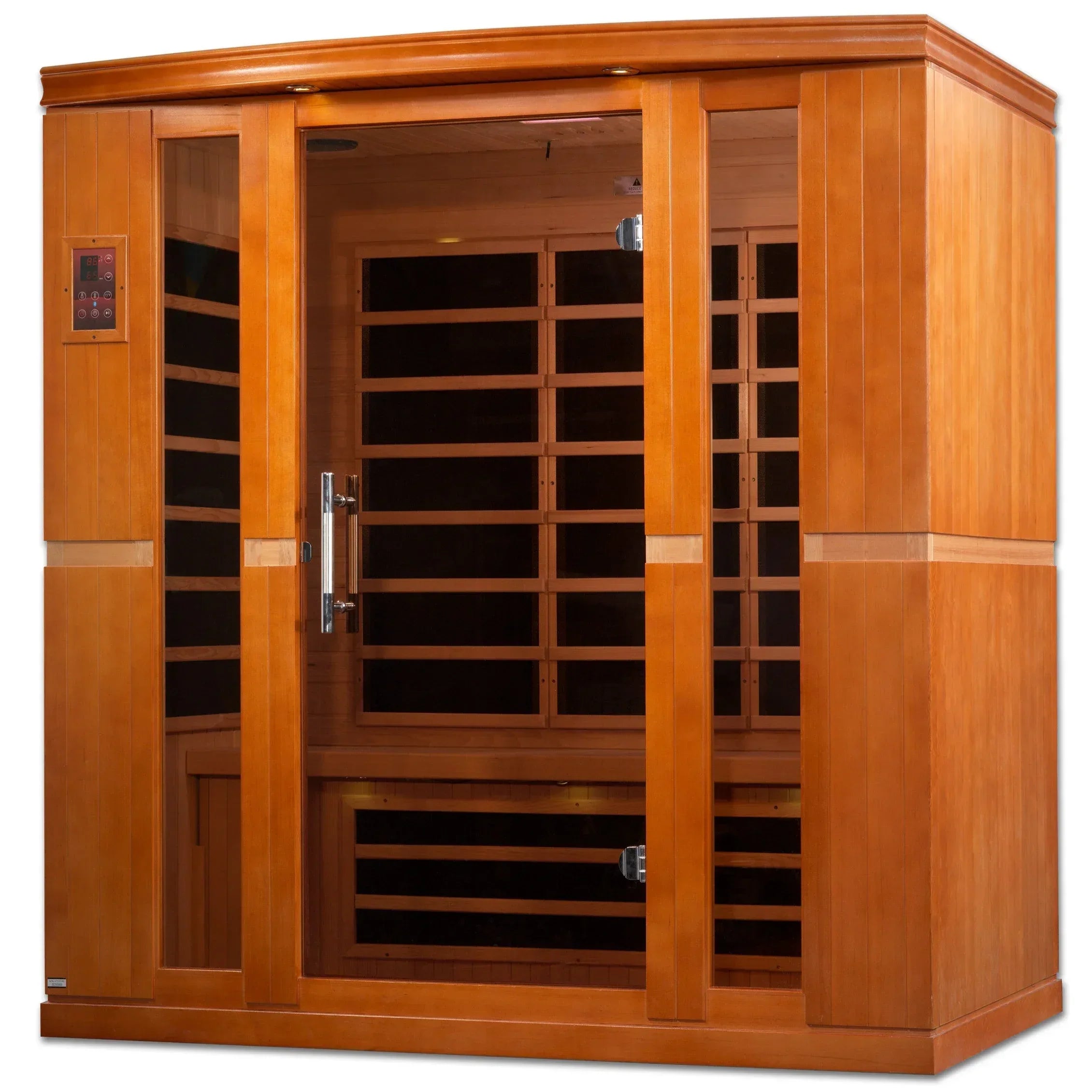 Dynamic Bergamo Elite 4-person Ultra Low EMF FAR Infrared Sauna - Sauna Luxuries