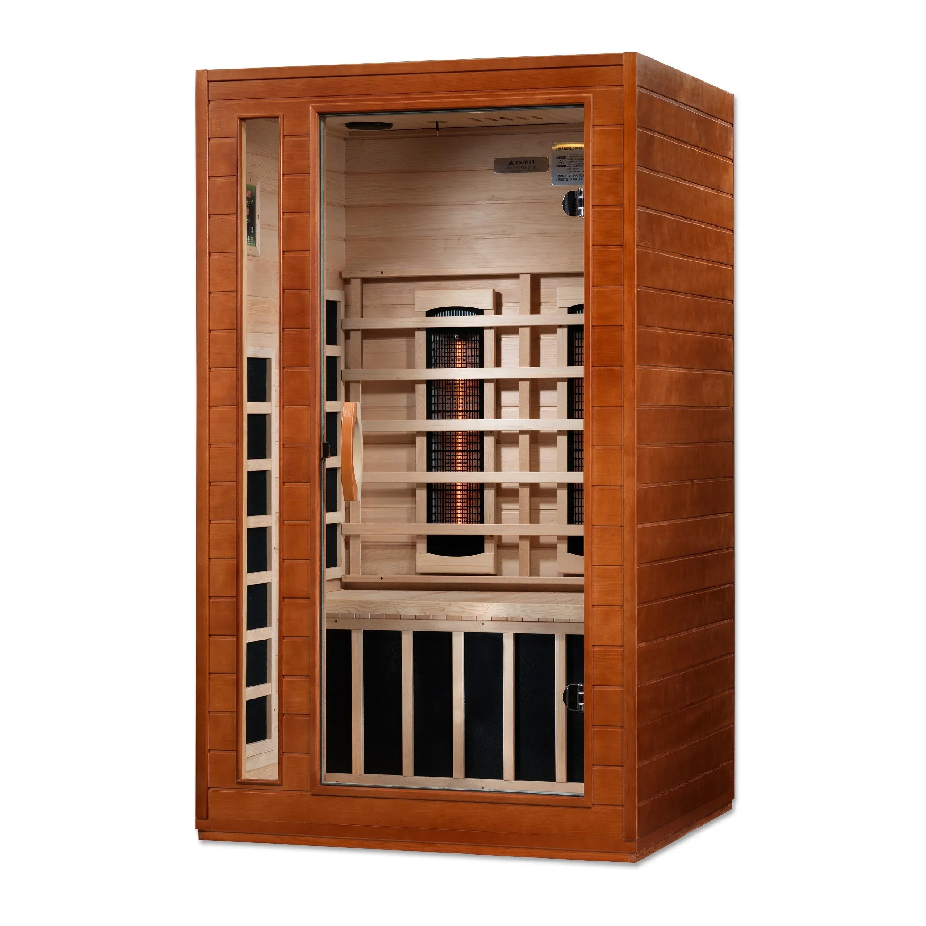 Dynamic Cardoba 2-Person Full Spectrum Near Zero EMF FAR Infrared Sauna - Sauna Luxuries
