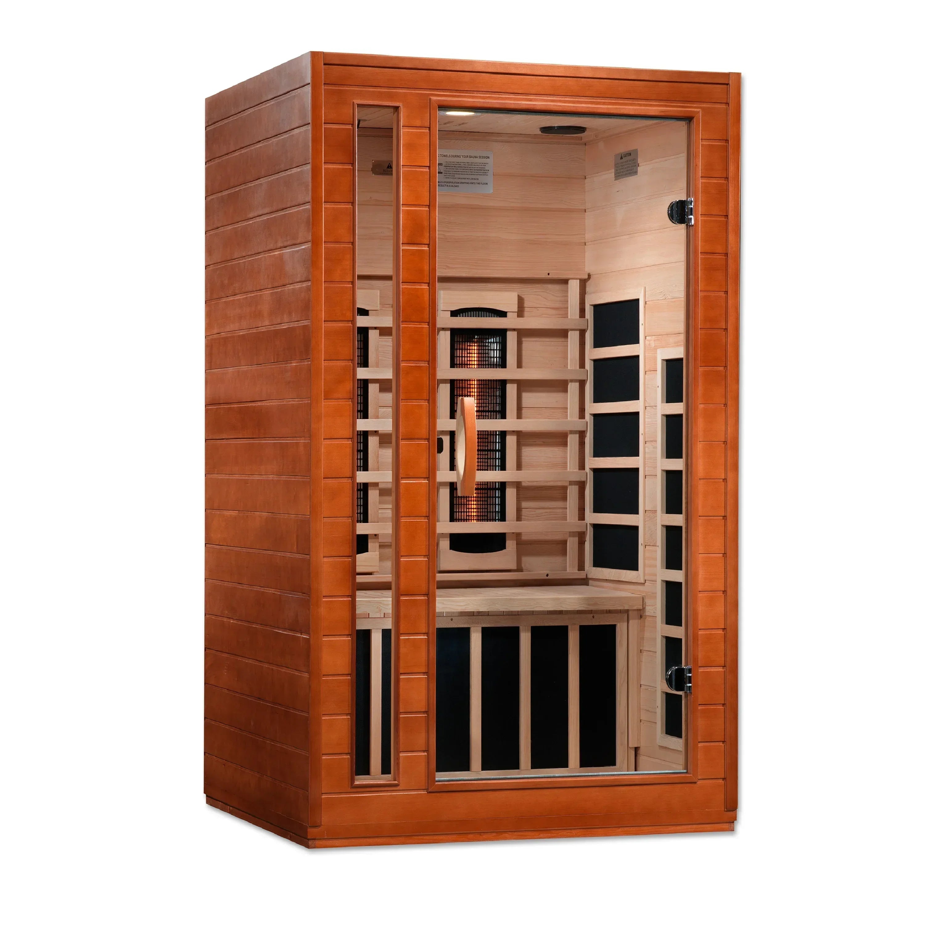 Dynamic Cardoba 2-Person Full Spectrum Near Zero EMF FAR Infrared Sauna - Sauna Luxuries