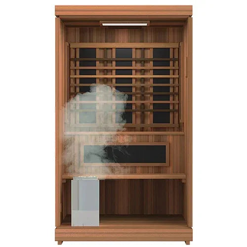 FD-4 Trinity Infra-Steam Sauna - Sauna Luxuries