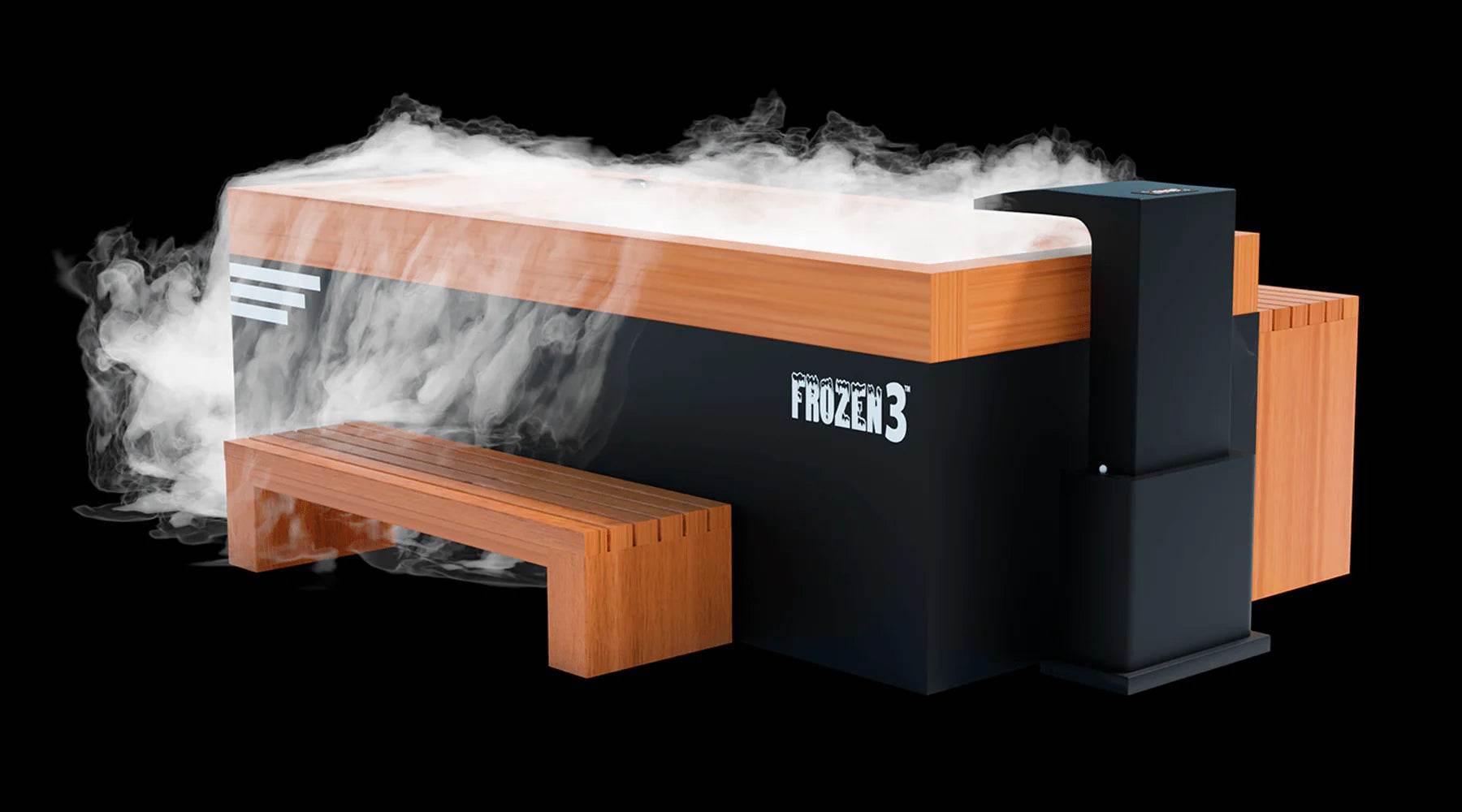 Medical Frozen 3 Cold Plunge – Steam-Ready Recovery Ice Bath - Sauna Luxuries