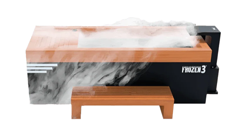 Medical Frozen 3 Cold Plunge – Steam-Ready Recovery Ice Bath - Sauna Luxuries