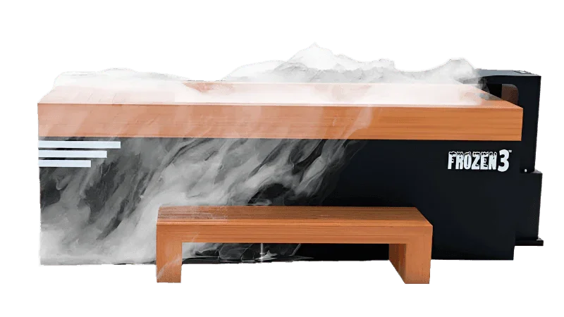 Medical Frozen 3 Cold Plunge – Steam-Ready Recovery Ice Bath - Sauna Luxuries