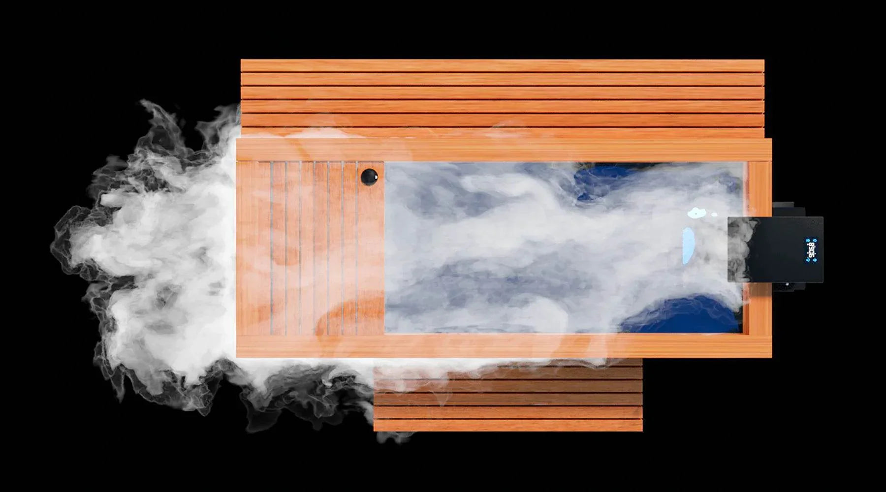 Medical Frozen 3 Cold Plunge – Steam-Ready Recovery Ice Bath - Sauna Luxuries