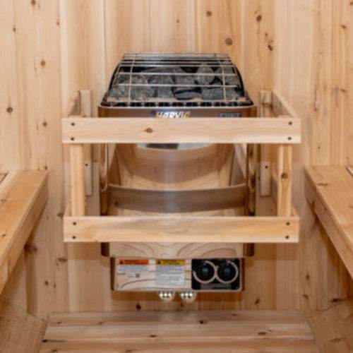 Harvia KIP 8KW Sauna Heater with Rocks – Wall Mount | Fast Heating - Sauna Luxuries