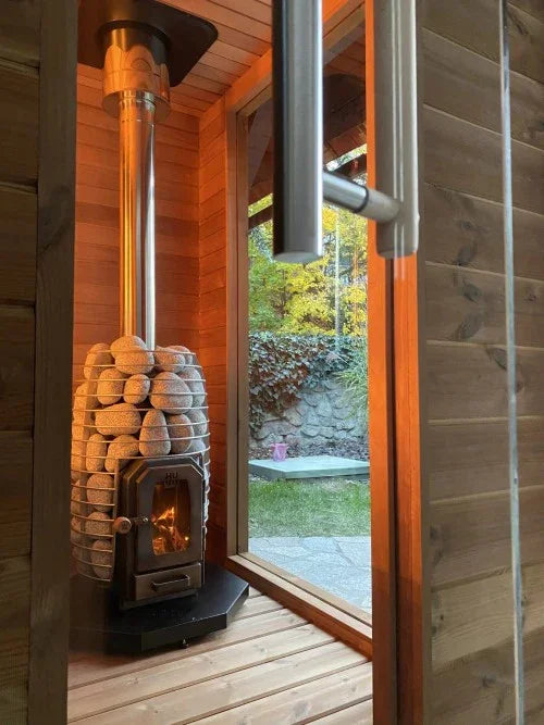 HUUM Thru Ceiling Chimney Kit for Sauna Wood Stoves HUUM