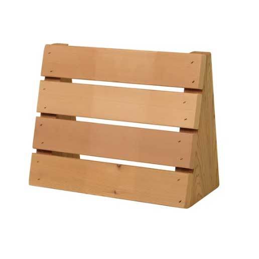 Leisurecraft Standard Sauna Head Rest (Pair) | Cedar Head Support - Sauna Luxuries