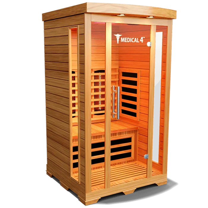 Medical 4 Infrared Sauna | Doctor-Designed Red Light Therapy - Sauna Luxuries
