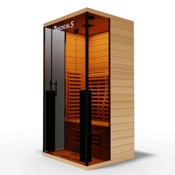 Medical 5 Ultra Full Spectrum Infrared Sauna | 1-Person - Sauna Luxuries