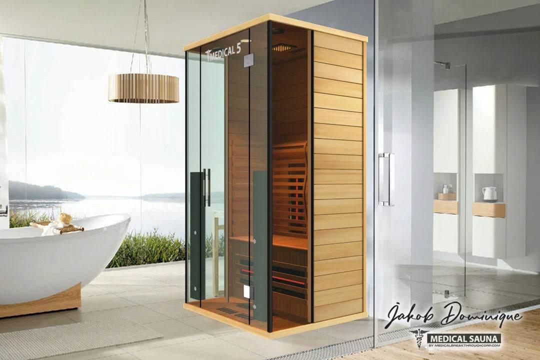Medical 5 Ultra Full Spectrum Infrared Sauna | 1-Person - Sauna Luxuries
