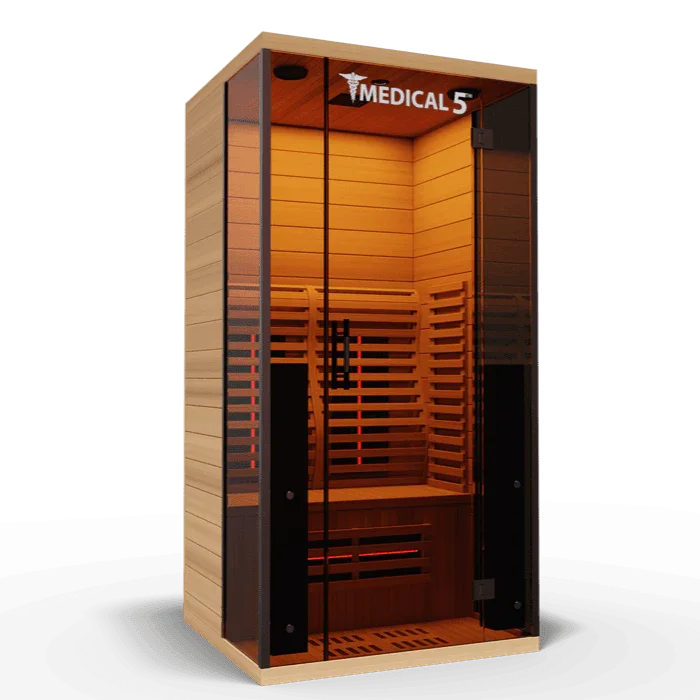 Medical 5 Ultra Full Spectrum Infrared Sauna | 1-Person - Sauna Luxuries