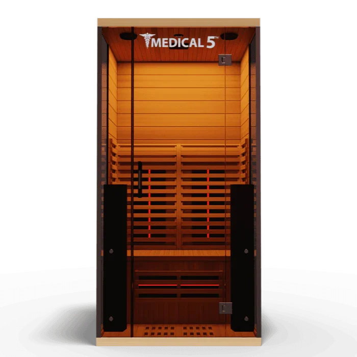 Medical 5 Ultra Full Spectrum Infrared Sauna | 1-Person - Sauna Luxuries