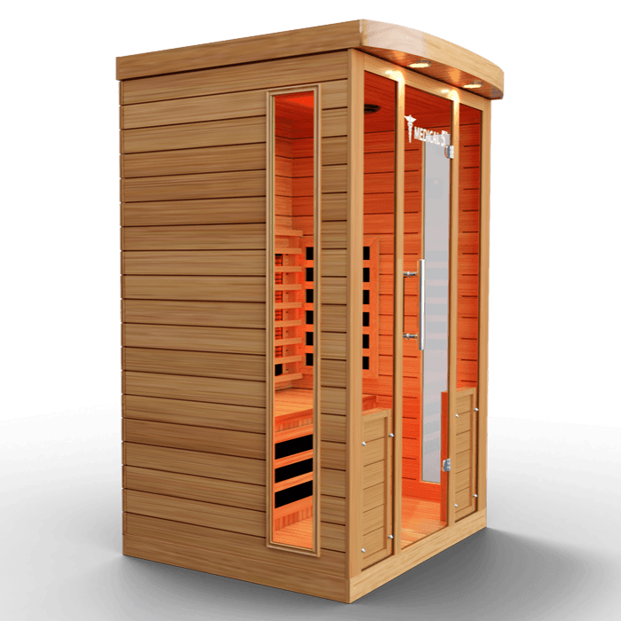 Medical 5 Infrared Sauna | Doctor-Designed Full Spectrum Sauna - Sauna Luxuries