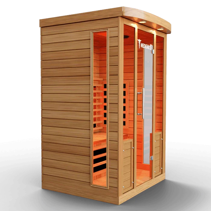 Medical 5 Infrared Sauna | Doctor-Designed Full Spectrum Sauna - Sauna Luxuries