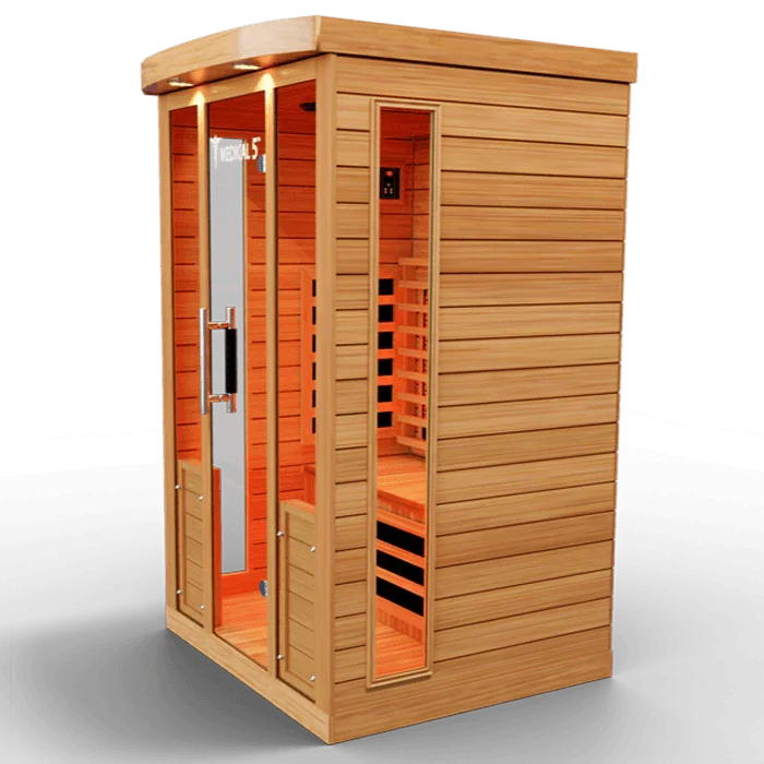 Medical 5 Infrared Sauna | Doctor-Designed Full Spectrum Sauna - Sauna Luxuries