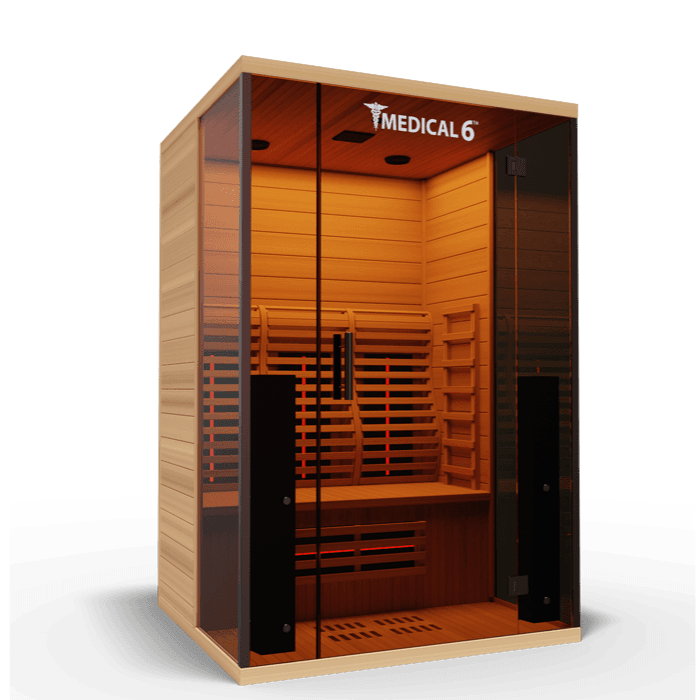 Medical 6 Ultra Full Spectrum Infrared Sauna | 2-Person - Sauna Luxuries