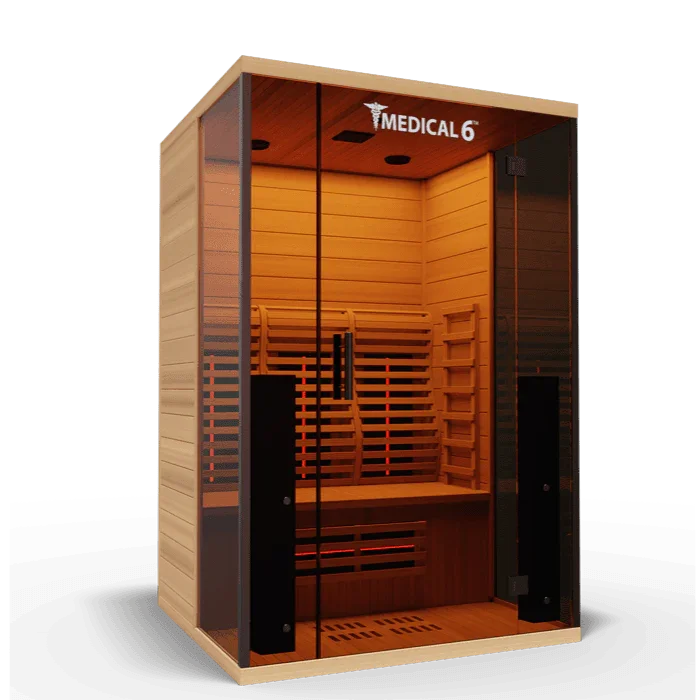 Medical 6 Ultra Full Spectrum Infrared Sauna | 2-Person - Sauna Luxuries