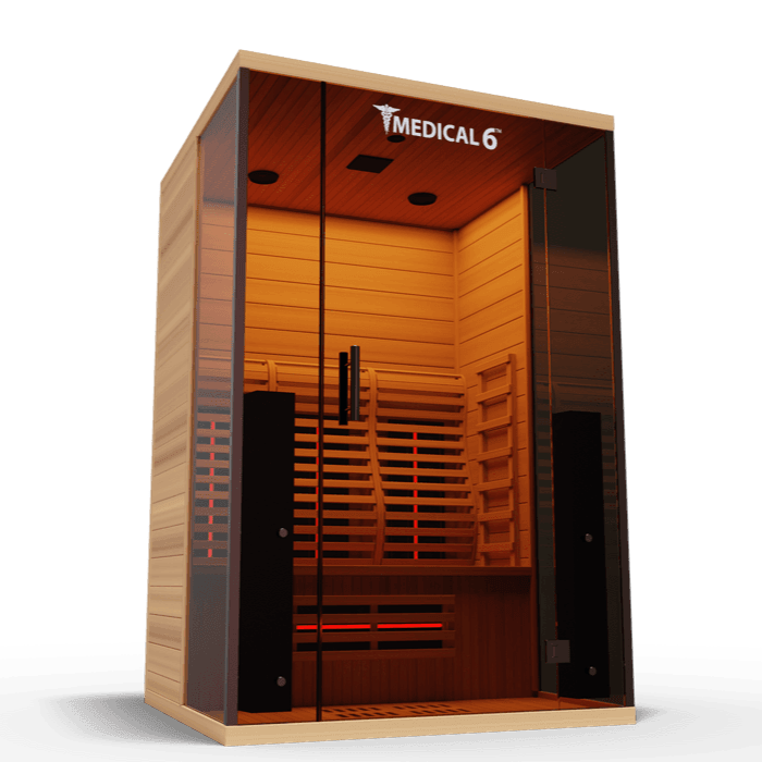 Medical 6 Ultra Full Spectrum Infrared Sauna | 2-Person - Sauna Luxuries