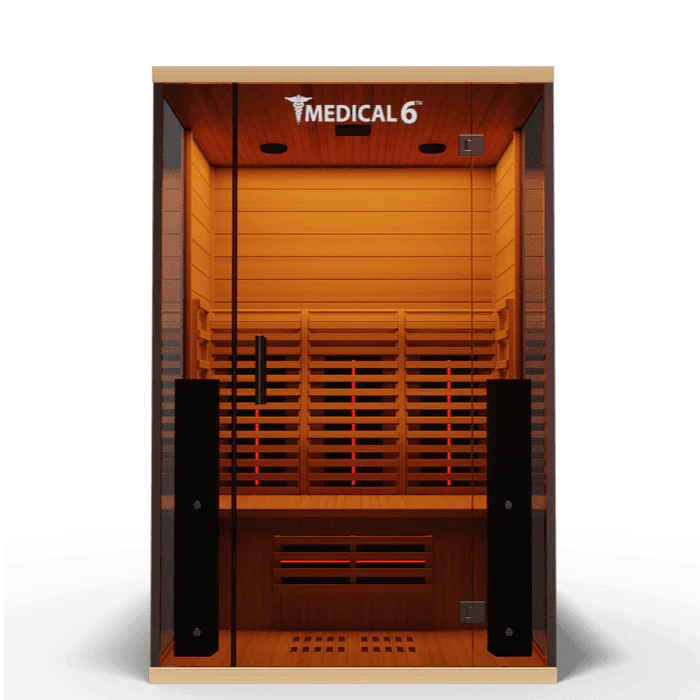 Medical 6 Ultra Full Spectrum Infrared Sauna | 2-Person - Sauna Luxuries