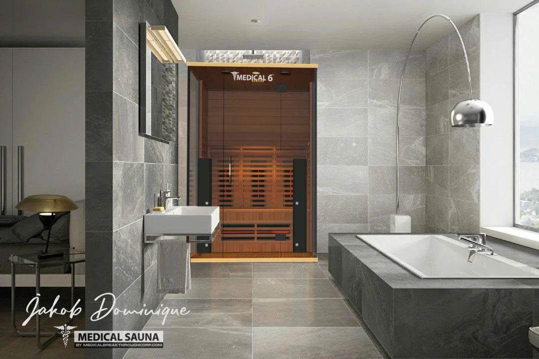 Medical 6 Ultra Full Spectrum Infrared Sauna | 2-Person - Sauna Luxuries