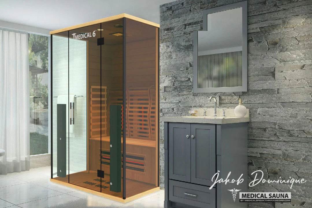 Medical 6 Ultra Full Spectrum Infrared Sauna | 2-Person - Sauna Luxuries