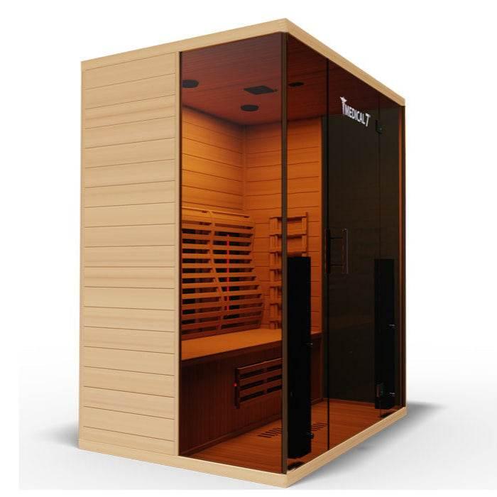 Medical 7 Ultra Full Spectrum Infrared Sauna – 3 Person Full-Body Therapy - Sauna Luxuries