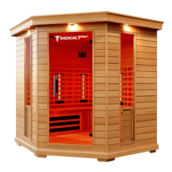 Medical 7 Plus Infrared Sauna | Doctor-Designed Luxury Sauna - Sauna Luxuries