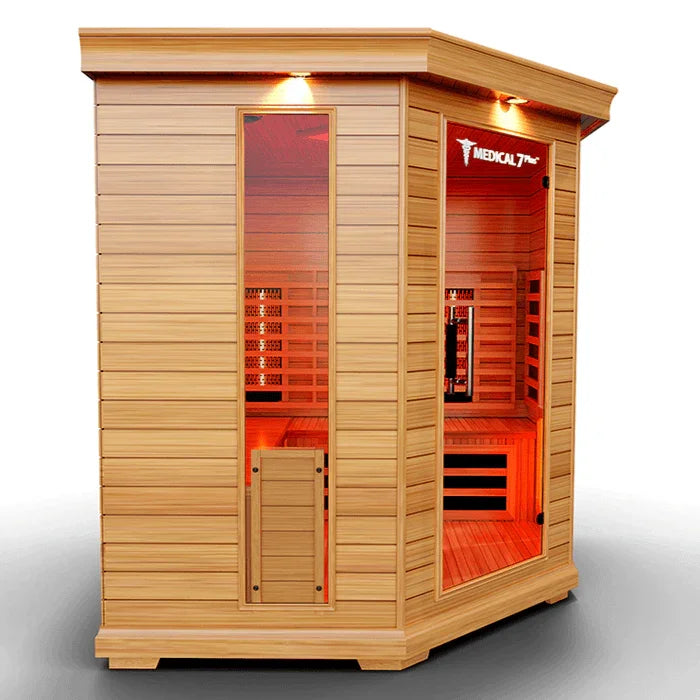 Medical 7 Plus Infrared Sauna | Doctor-Designed Luxury Sauna - Sauna Luxuries