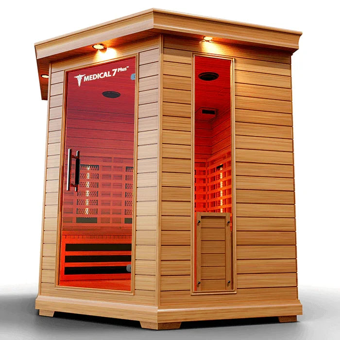 Medical 7 Plus Infrared Sauna | Doctor-Designed Luxury Sauna - Sauna Luxuries