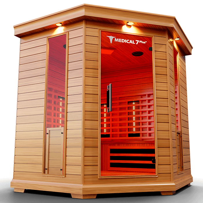 Medical 7 Plus Infrared Sauna | Doctor-Designed Luxury Sauna - Sauna Luxuries