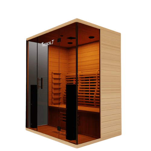 Medical 7 Ultra Full Spectrum Infrared Sauna – 3 Person Full-Body Therapy - Sauna Luxuries