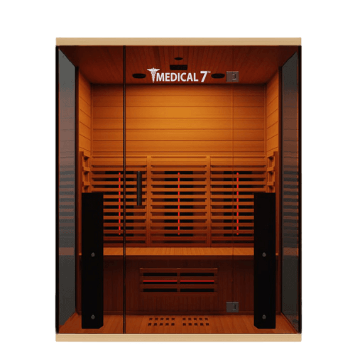 Medical 7 Ultra Full Spectrum Infrared Sauna – 3 Person Full-Body Therapy - Sauna Luxuries