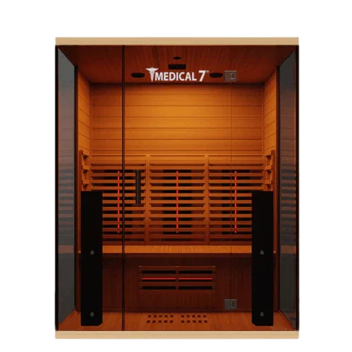 Medical 7 Ultra Full Spectrum Infrared Sauna – 3 Person Full-Body Therapy - Sauna Luxuries