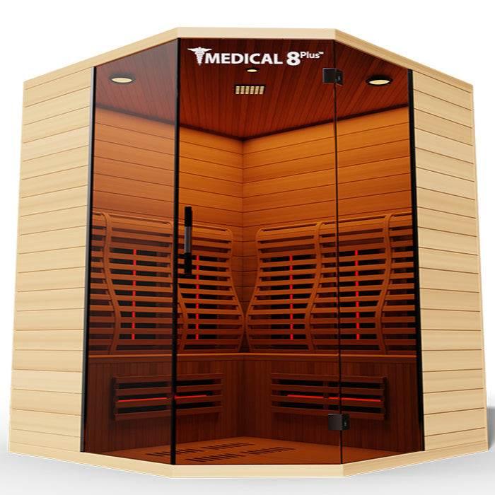 Medical 8 Ultra Full Spectrum Infrared Sauna | 2-4 Person - Sauna Luxuries
