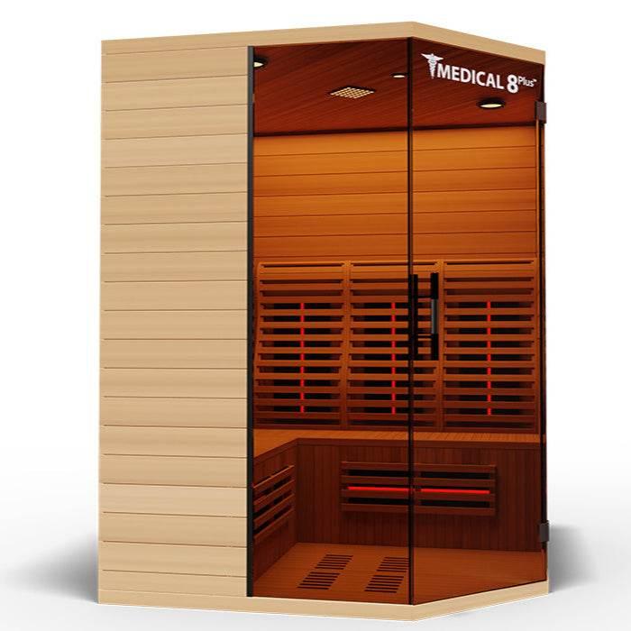 Medical 8 Ultra Full Spectrum Infrared Sauna | 2-4 Person - Sauna Luxuries