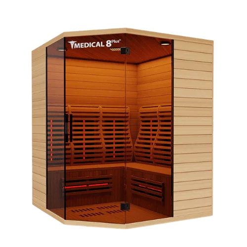 Medical 8 Ultra Full Spectrum Infrared Sauna | 2-4 Person - Sauna Luxuries