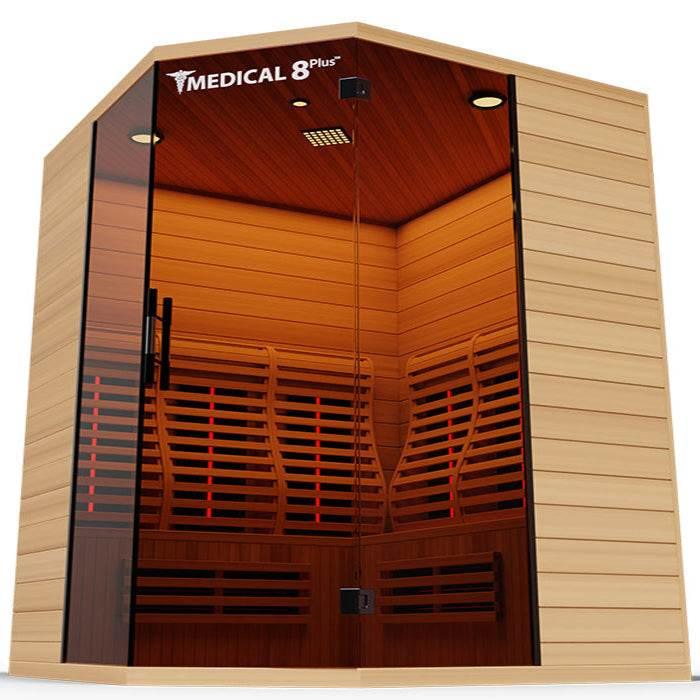 Medical 8 Ultra Full Spectrum Infrared Sauna | 2-4 Person - Sauna Luxuries