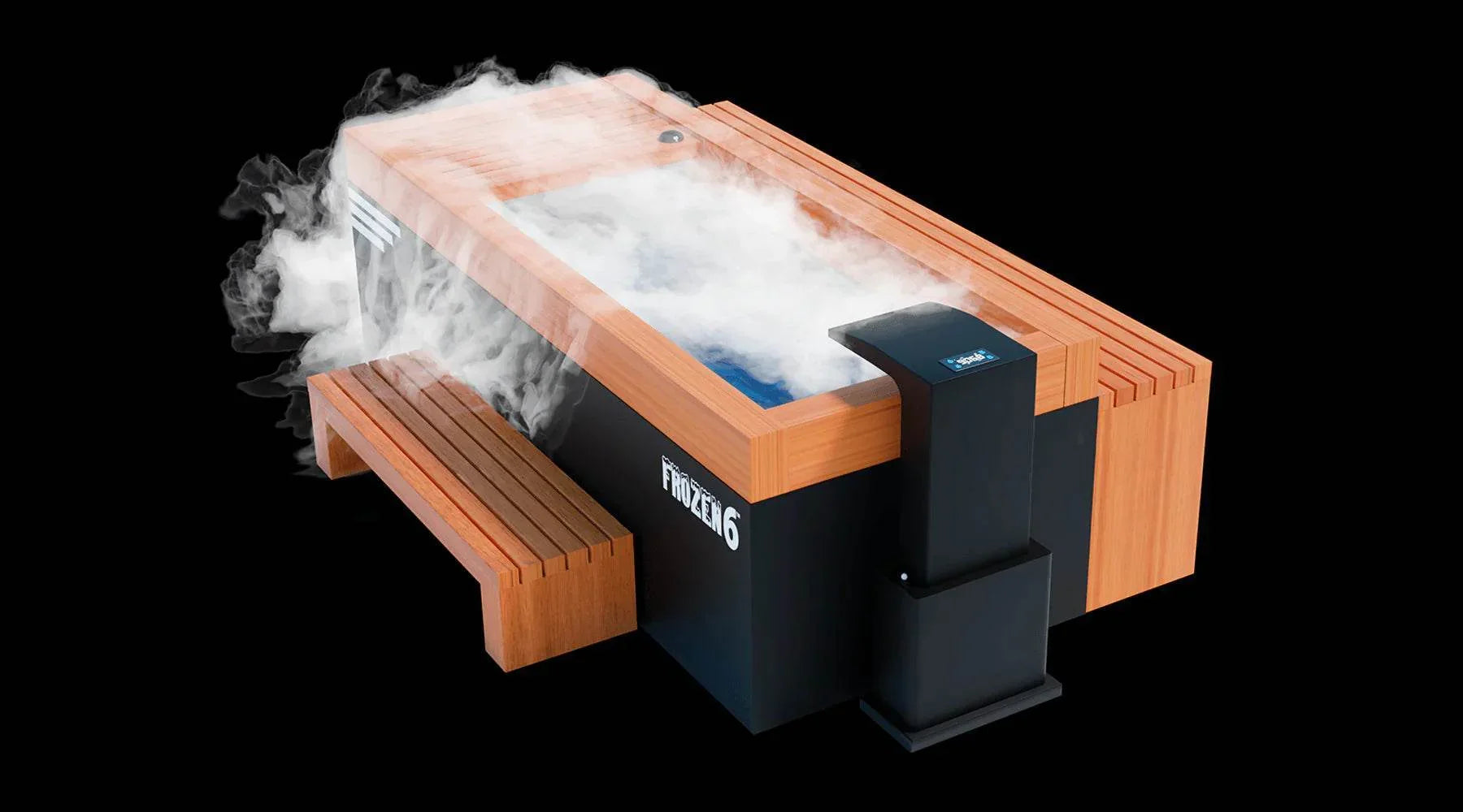 Medical Frozen 6 Cold Plunge – Cold & Steam Hybrid Recovery Tub - Sauna Luxuries