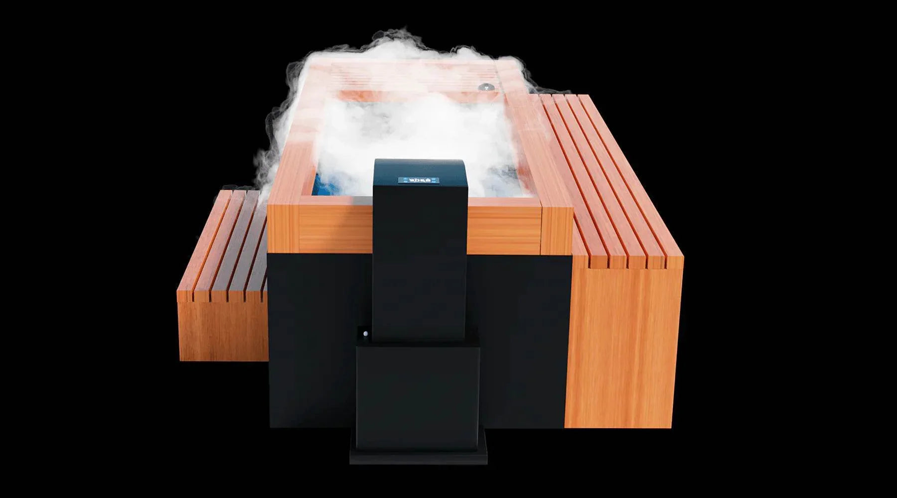 Medical Frozen 6 Cold Plunge – Cold & Steam Hybrid Recovery Tub - Sauna Luxuries
